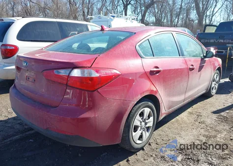 2016 Kia Forte Lx from USA, damaged, VIN KNAFX4A65G5560221